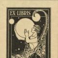 Bookplate examples.  What is a bookplate?  Such different bookplates
