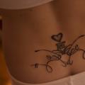 Tatuazhe në pjesën e poshtme të shpinës Tatuazhe të poshtme të shpinës për vajza