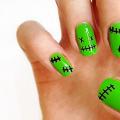 Manicure for Halloween, creating a “scary” nail art Clowns and witches