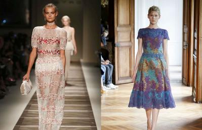 How to wear guipure dresses - the image of a fatal beauty or an innocent angel?